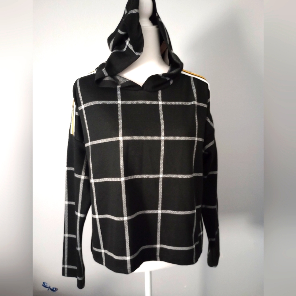 Hoodie Girls Sweatshirt Gemstone  Black  Pull Over Size 1X with tags Long Sleeve